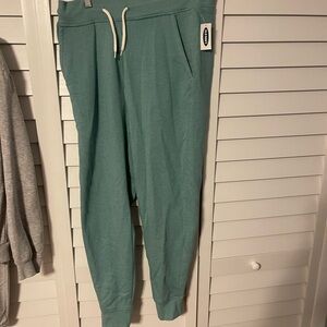 Brand New Mens Old Navy Size Small Turqoise Sweatpants